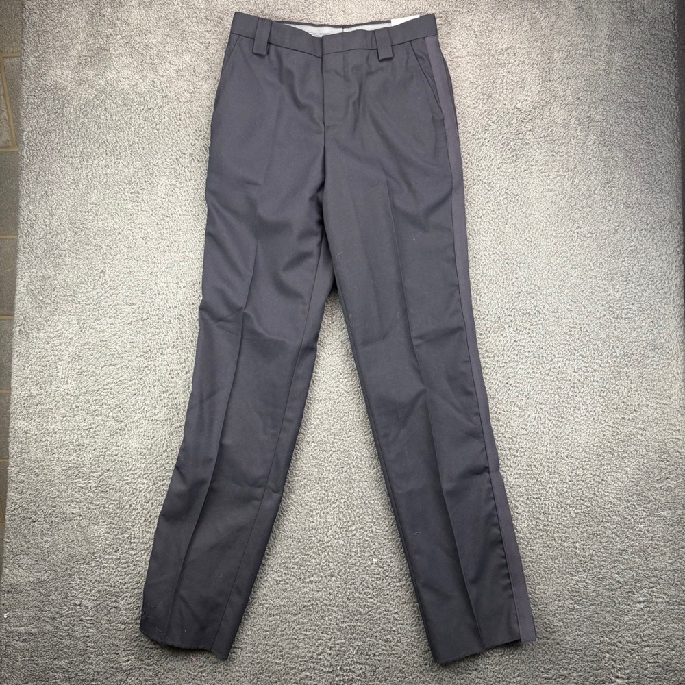 Blauer 8560W Dark Navy Wool Blend Dress Pants Women Size 10 Regular‎
